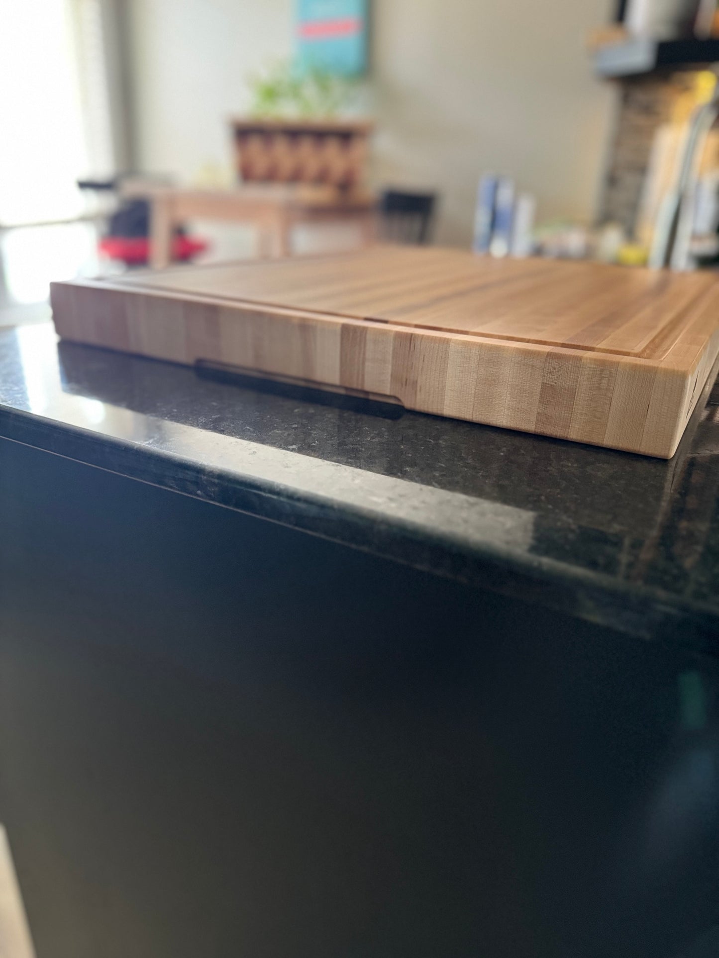 XXL Maple butcher block end grain cutting board