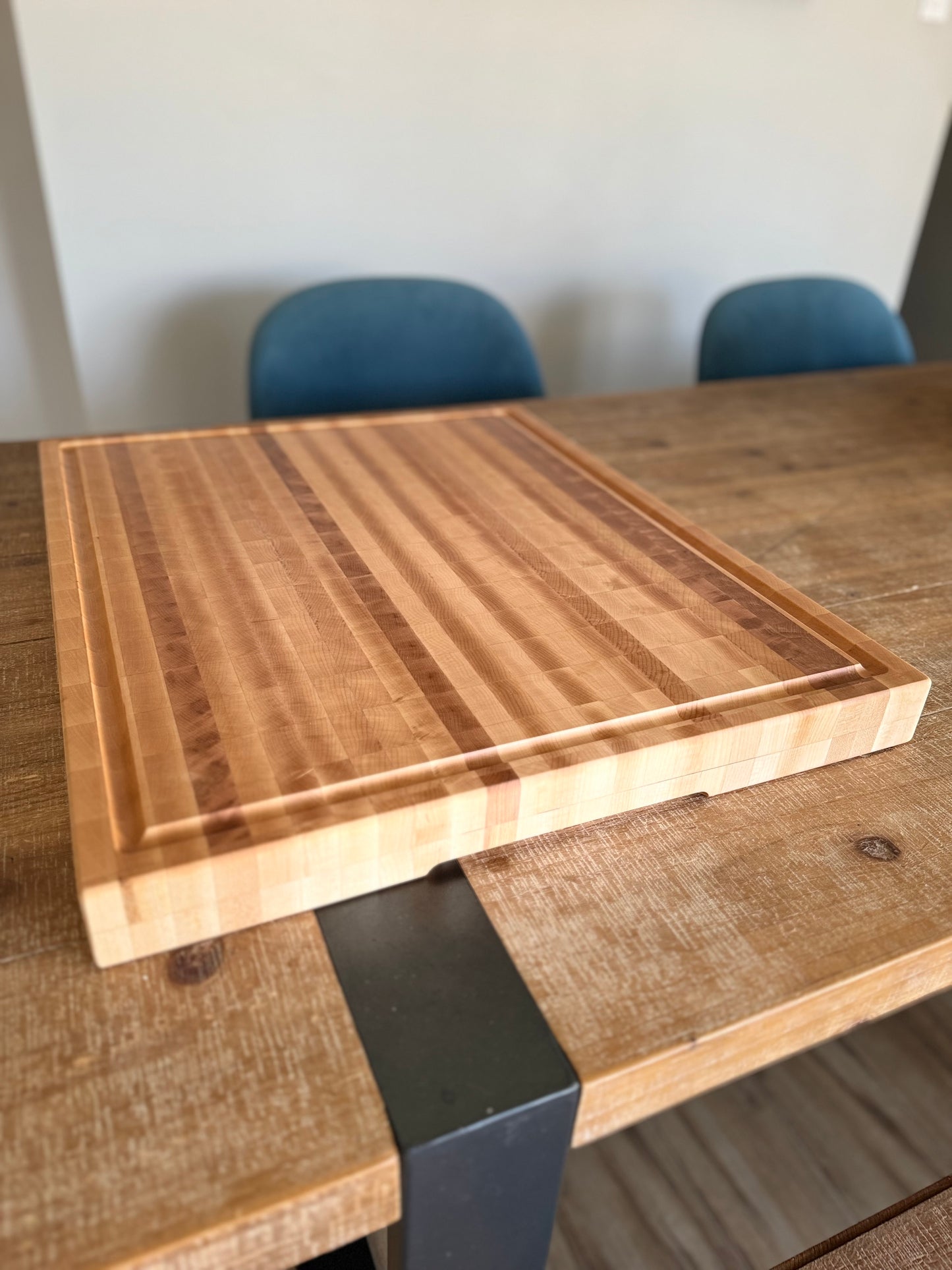 XXL Maple butcher block end grain cutting board