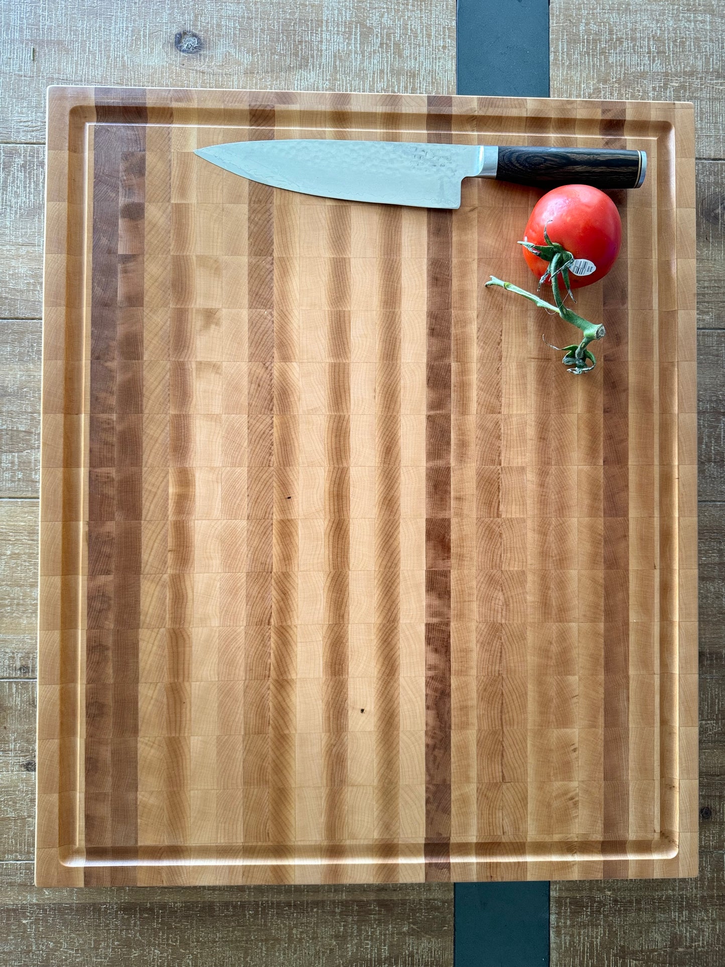 XXL Maple butcher block end grain cutting board