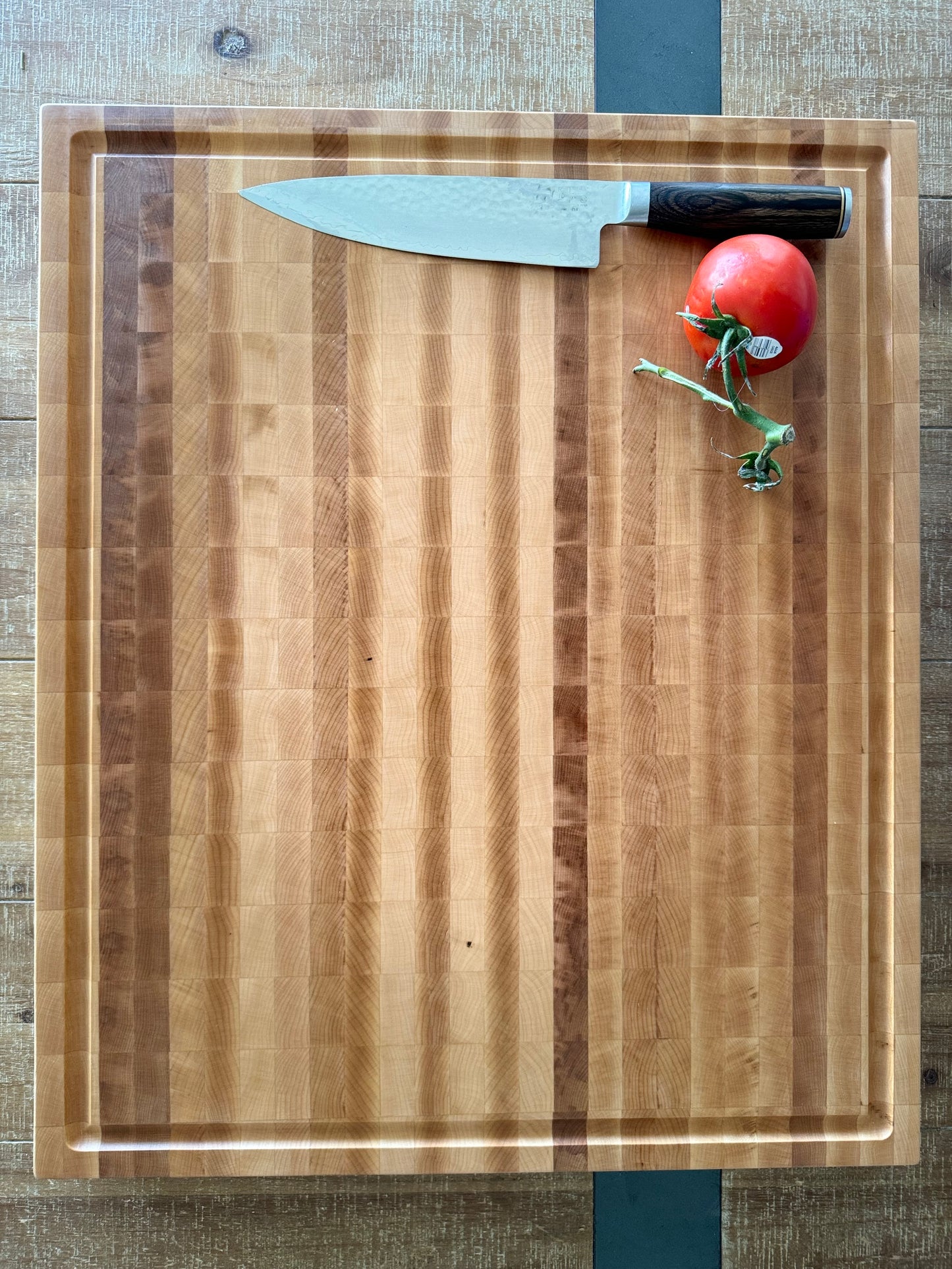 XXL Maple butcher block end grain cutting board